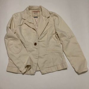 Anthropologie Cartonnier Off White Blazer Jacket